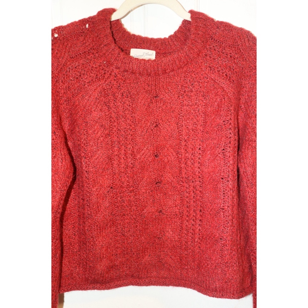 Universal Thread Vibrant Red Knit Pullover - image 6